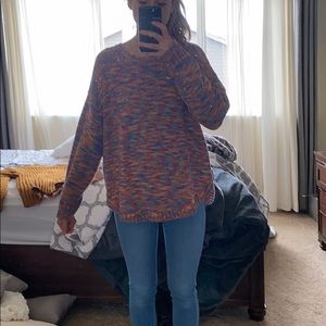 Colorful rainbow sweater shirt